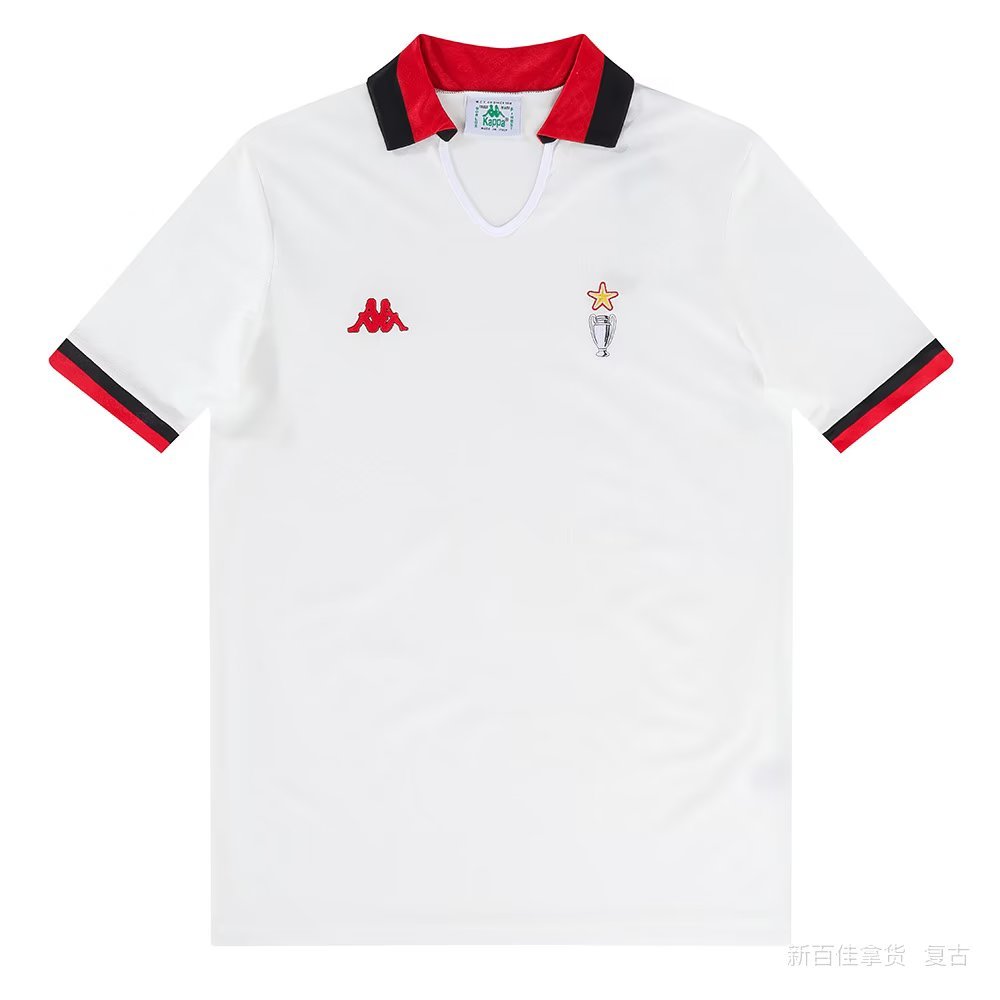 1989 90 AC Milan Away Retro 1989 90 AC米兰 客场 复古