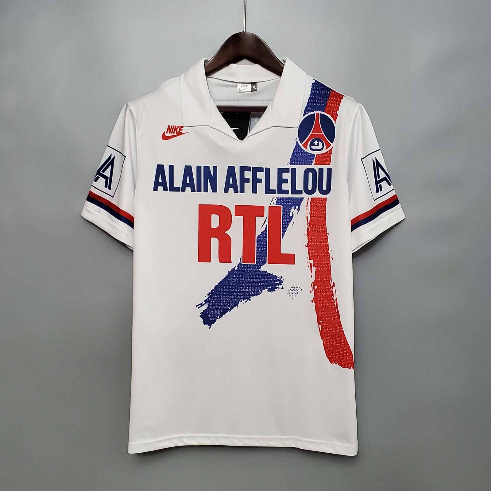 1990 1992 PSG Paris away retro 1990 1992 巴黎 客场 复古 S-2XL
