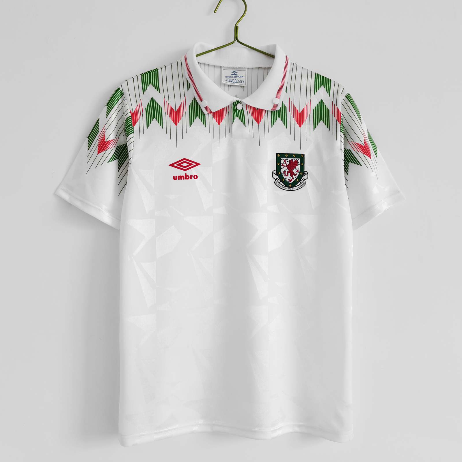 1990 92 Wales Away Retro 1990 92 威尔士 客场 复古