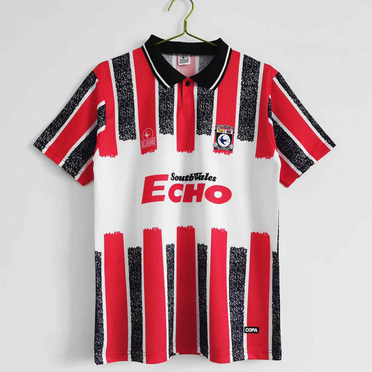 1990 Cardiff City red retro 1990 卡迪夫城 红色