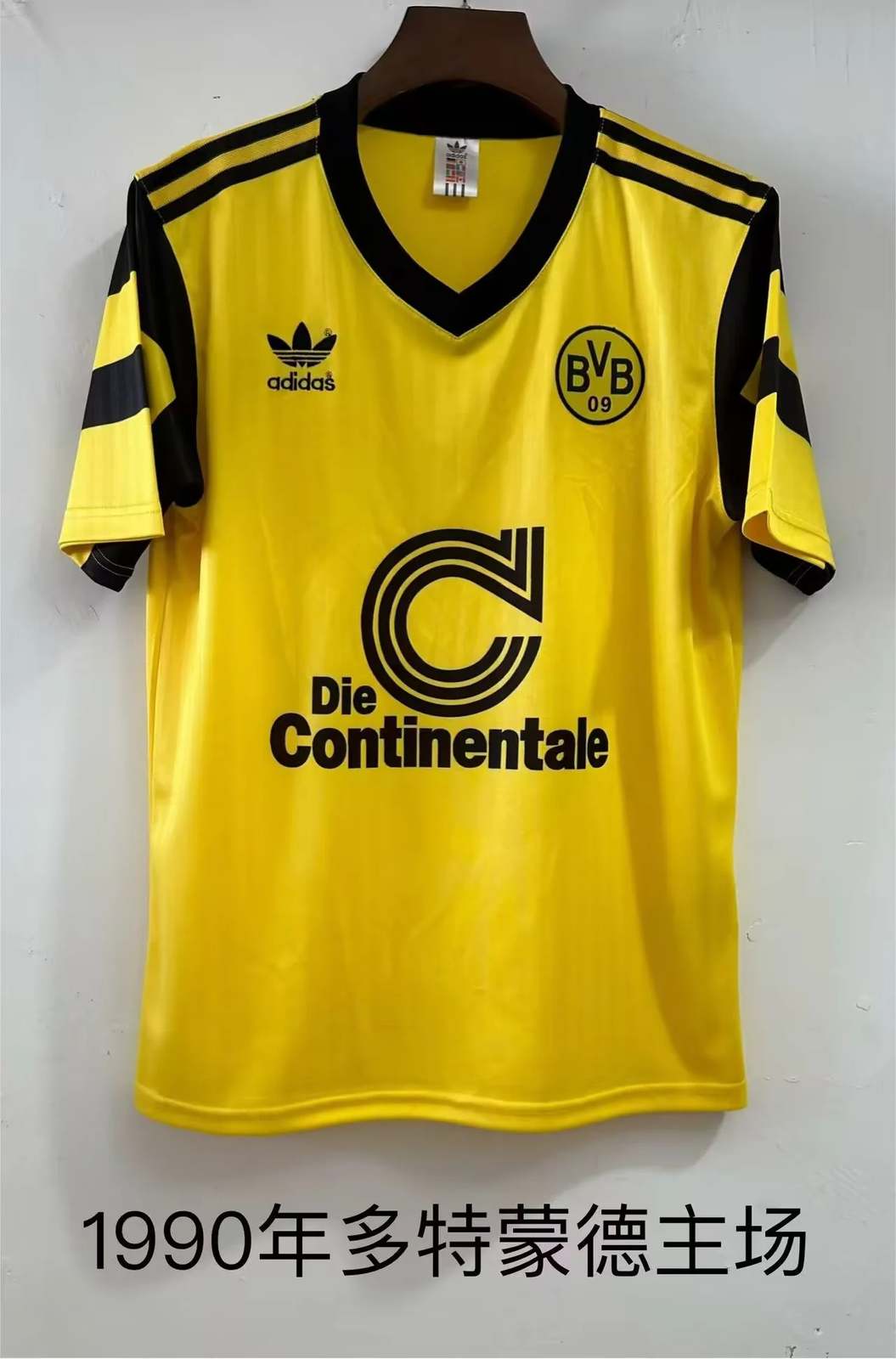 1990 Dortmund home Retro size S-2XL 1990 多特蒙德 主场