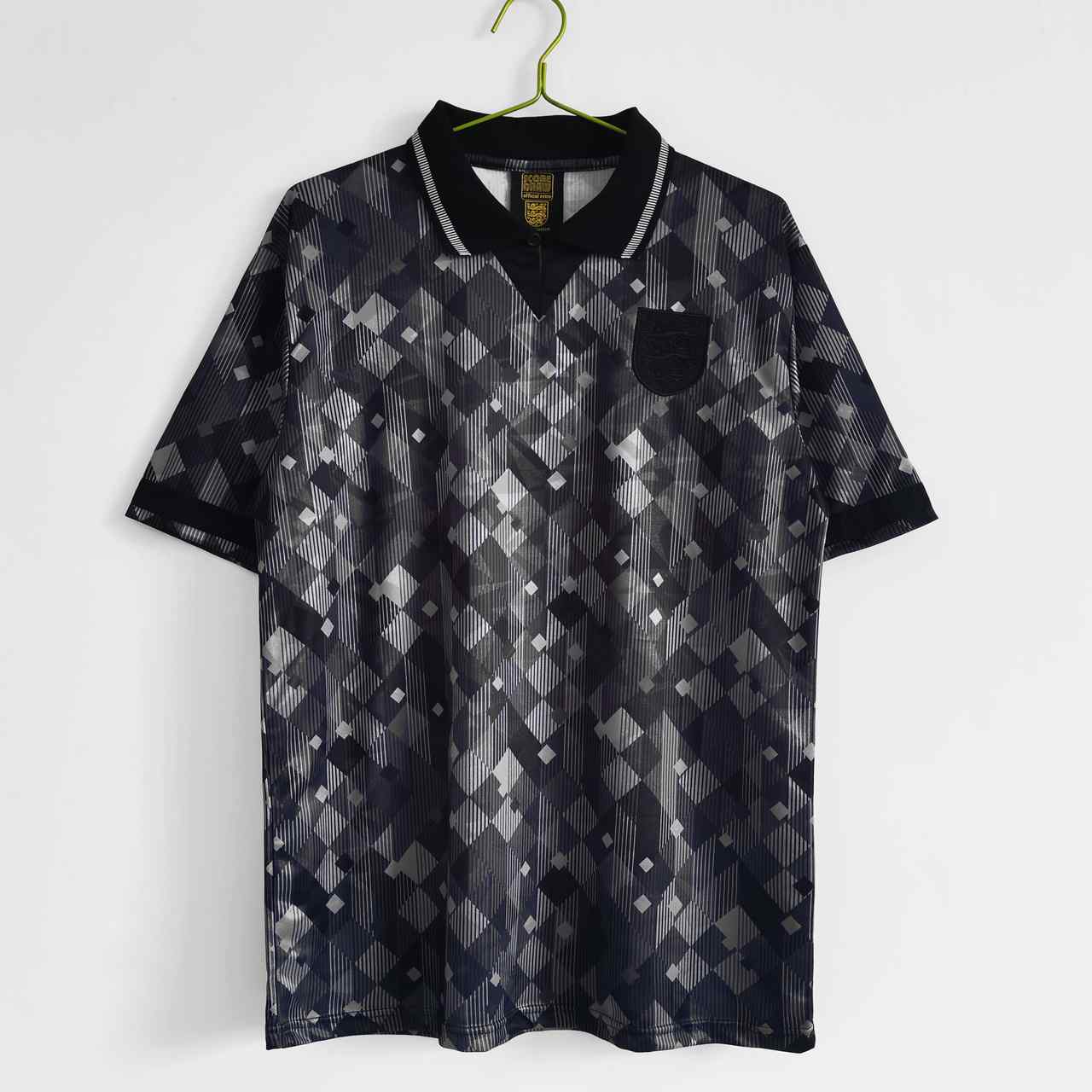 1990 England black retro without UMBRO 1990 英格兰 黑色（无茵宝）