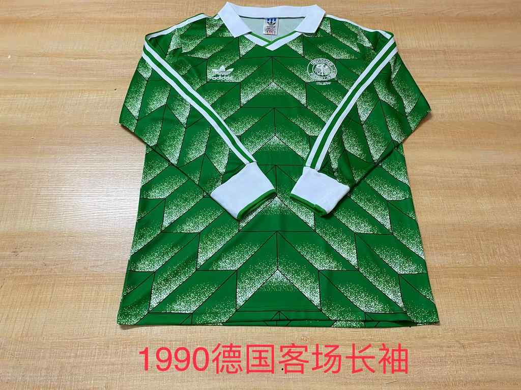 1990 Germany away long sleeves retro 1990 德国 客场 长袖