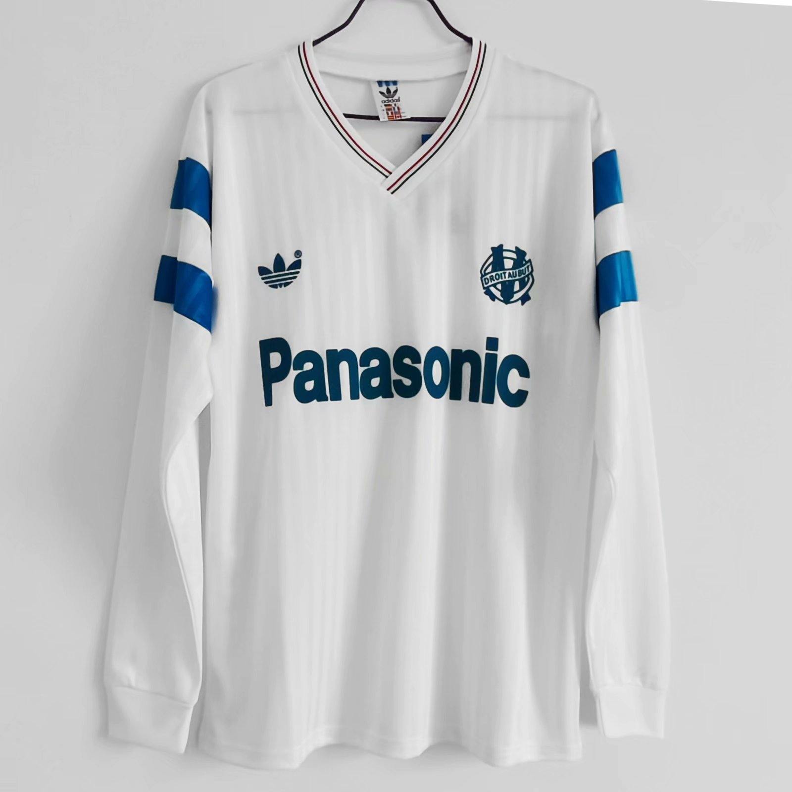 1990 Marseille home long sleeve 马赛 主场 长袖