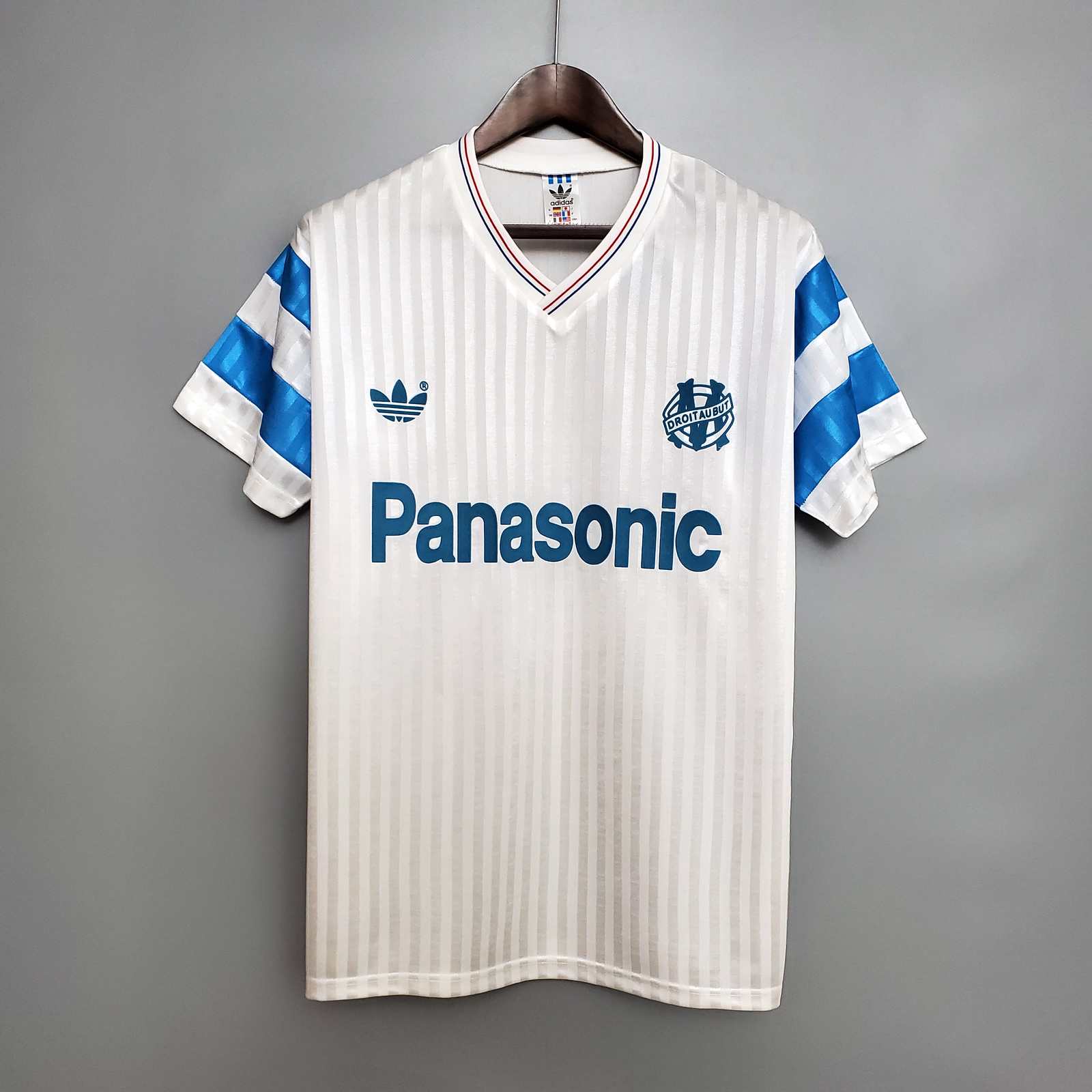 1990 Marseille home retro 马赛 主场