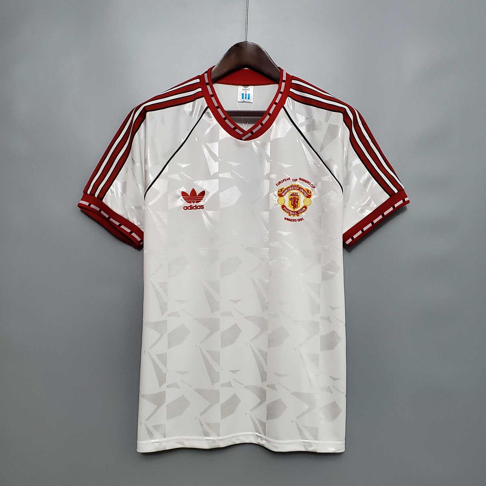 1991 Man united white retro S-XXL 1991 曼联 白色 复古