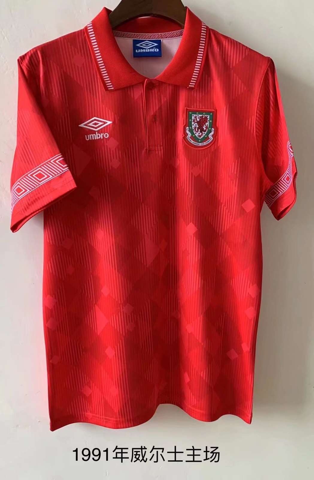1991 Wales home retro 1991 威尔士 主场 复古