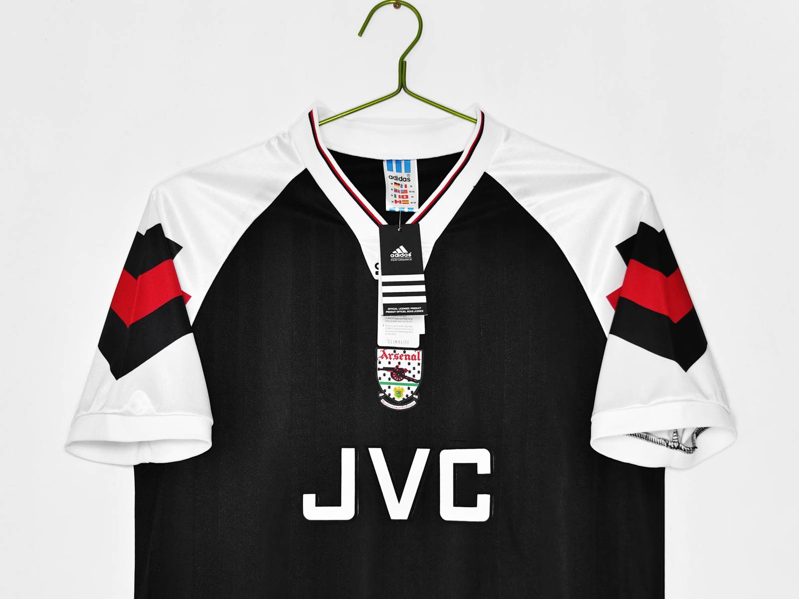 1992 94 Arsenal away retro 1992 94 阿森纳 客场 复古