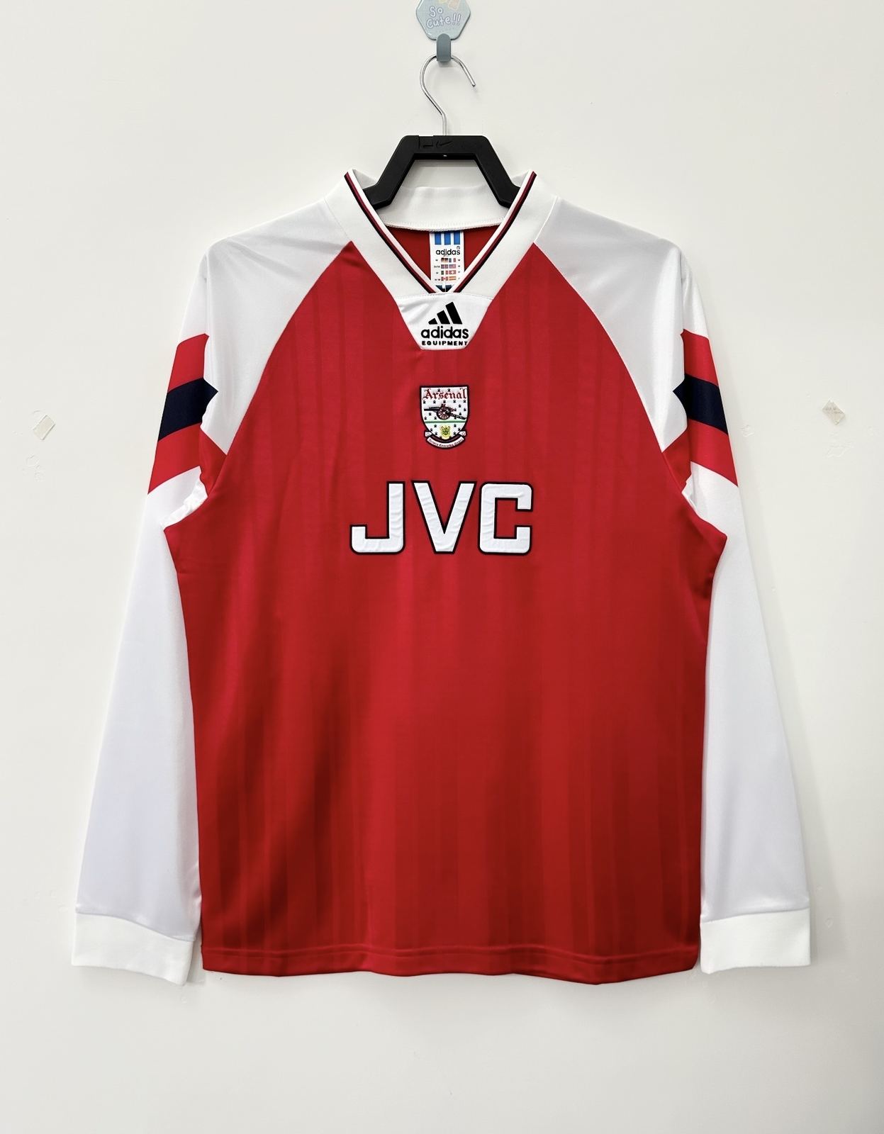 1992 94 Arsenal home long sleeved retro 1992 94 阿森纳 主场 长袖 复古