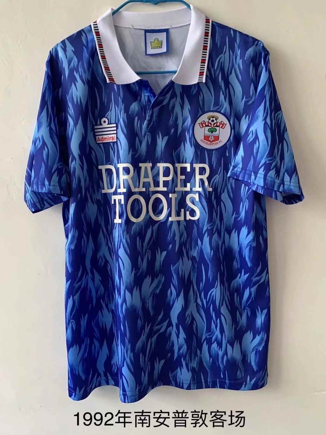 1992 Southampton away Vintage S-XXL 1992 南安普顿 客场 复古 S-2XL