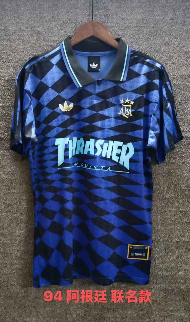 1994 Argentina Blue Retro 1994 阿根廷 蓝色 复古