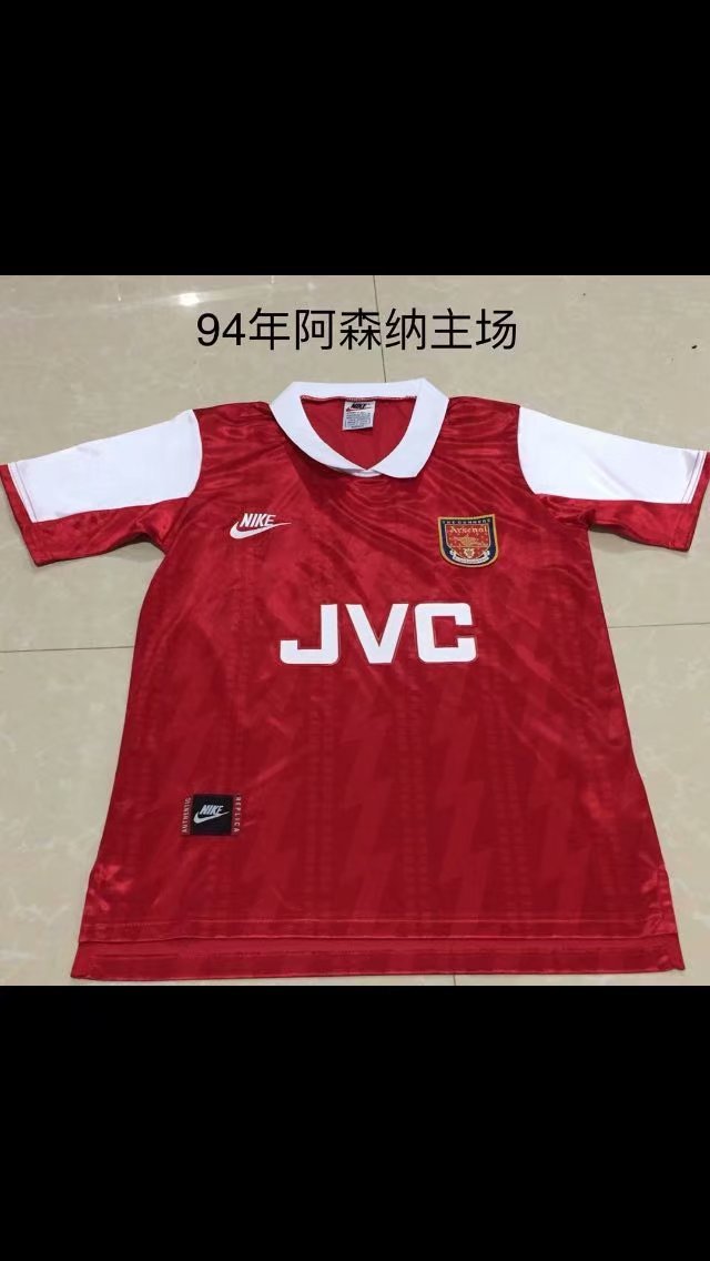 1994 Arsenal home retro s-xxl 1994 阿森纳 主场 复古 S-XXL