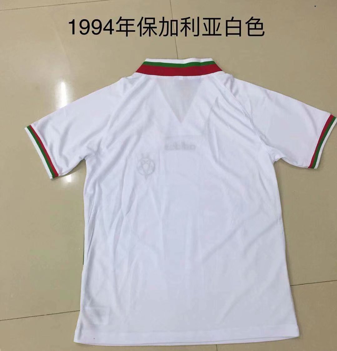 1994 Bulgaria White Retro 1994 保加利亚 白色 复古