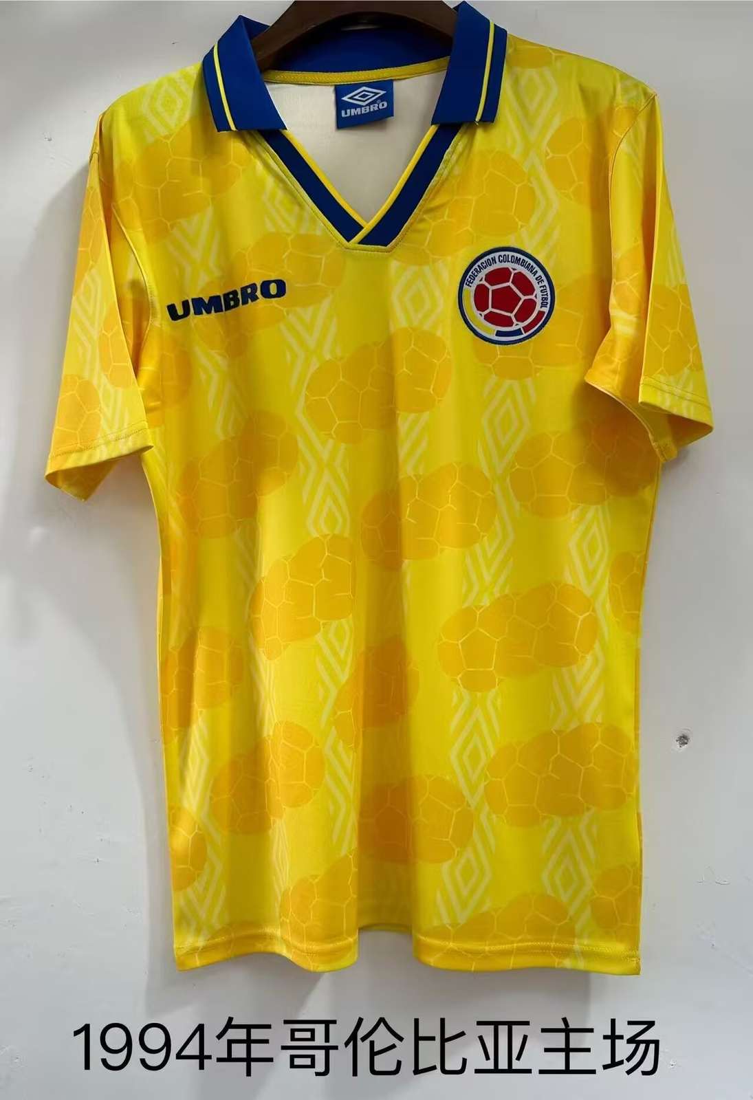 1994 Colombia home retro 1994 哥伦比亚 主场 复古