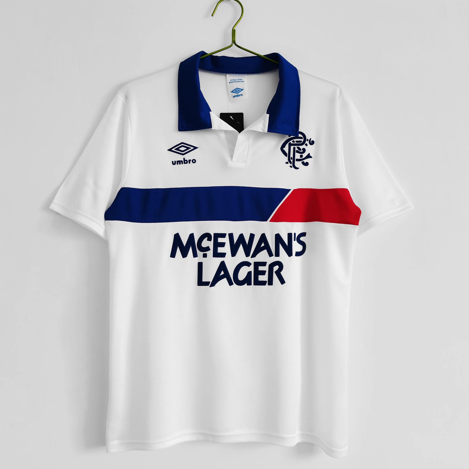 1994 Rangers away retro 1994 流浪者 客场 复古