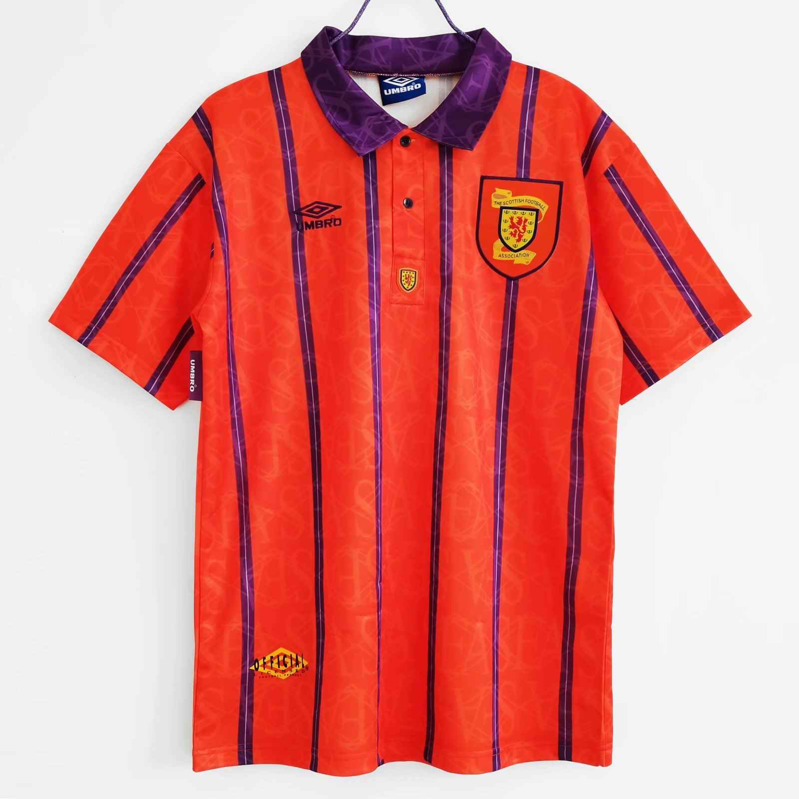 1994 Scotland away Retro 1994 苏格兰 客场 复古