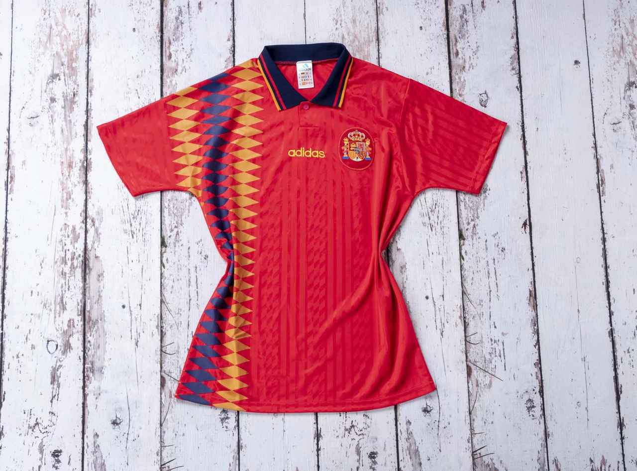 1994 Spain home retro 1994 西班牙 主场 复古_80284905