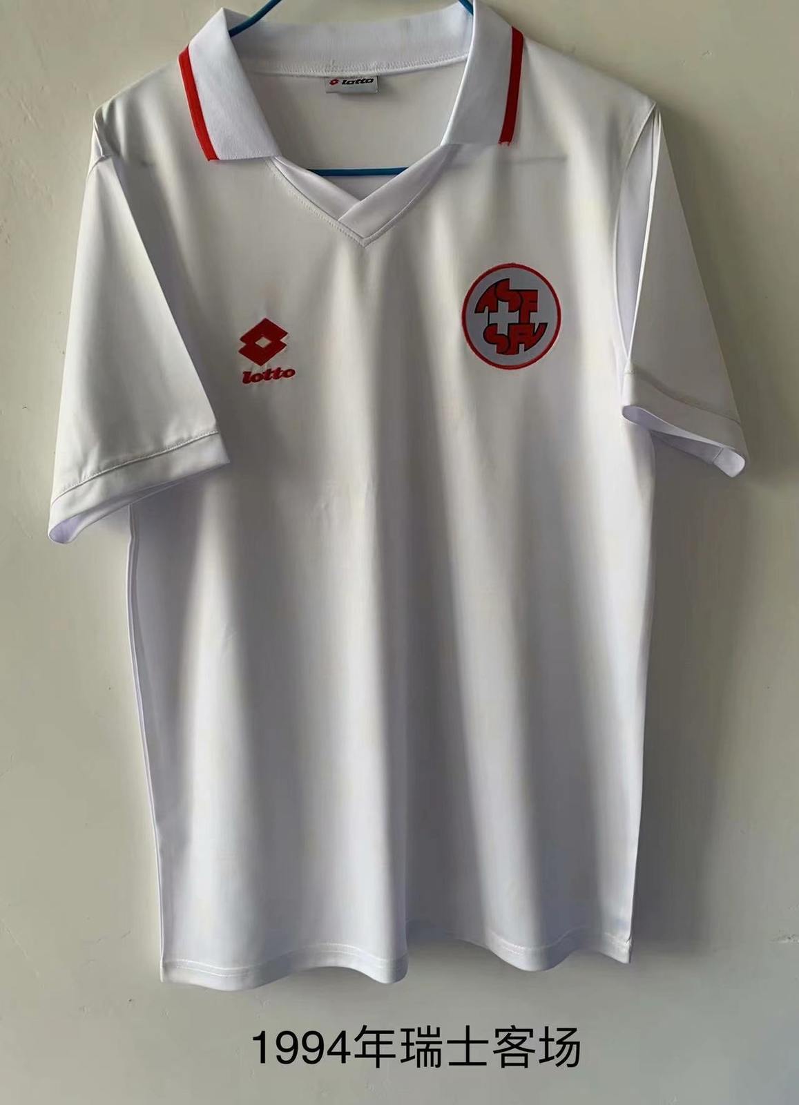 1994 Switzerland away Vintage S-XXL 1994 瑞士 客场 复古 S-2XL