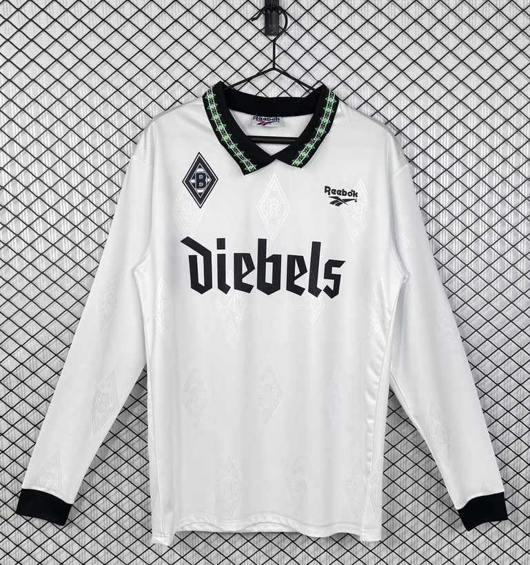 1995 96 Borussia Monchengladbach home long sleeves retro 1995 96 门兴 主场 长袖 复古