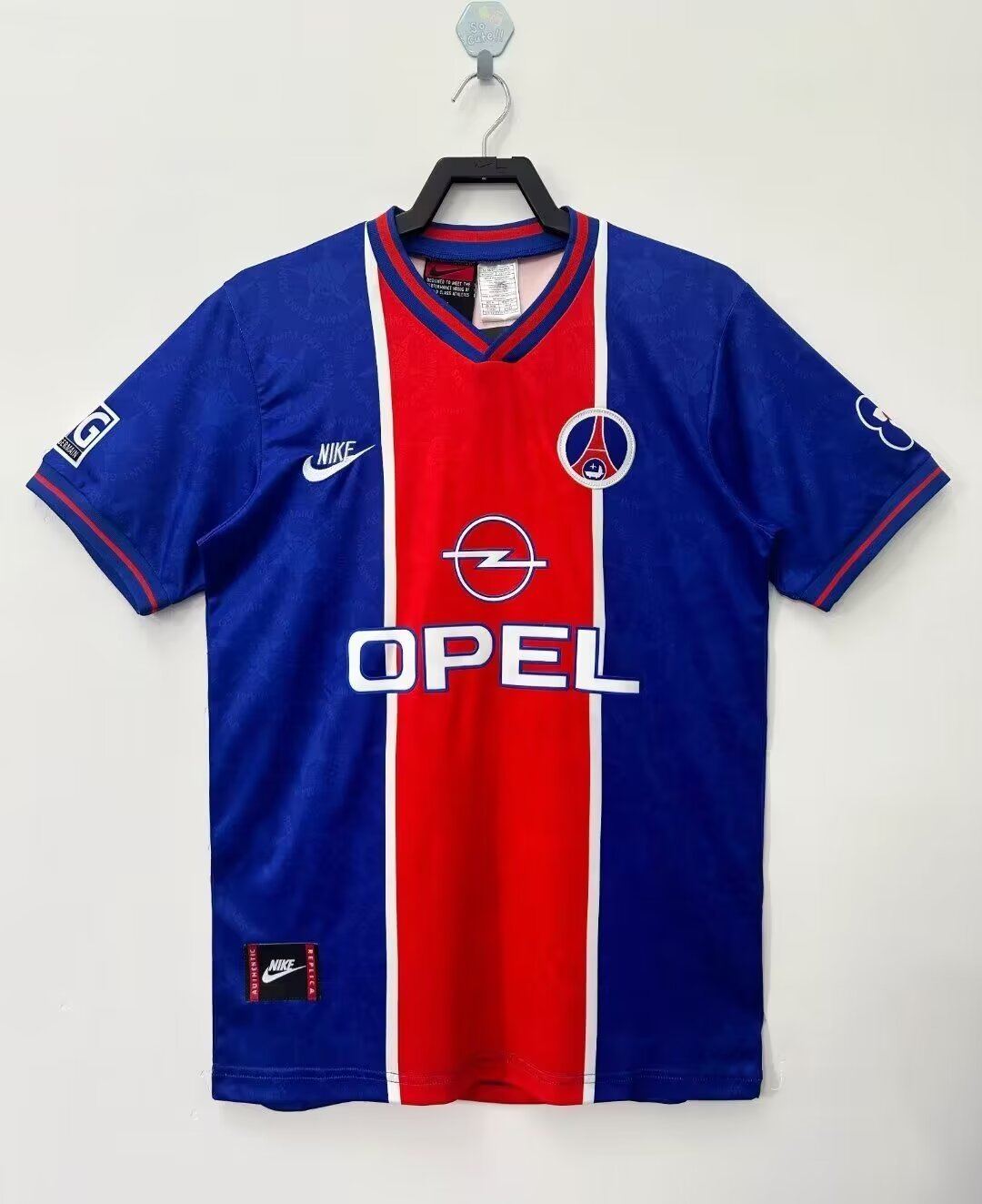 1995 96 PSG Home Retro 1995 96 巴黎 主场 复古