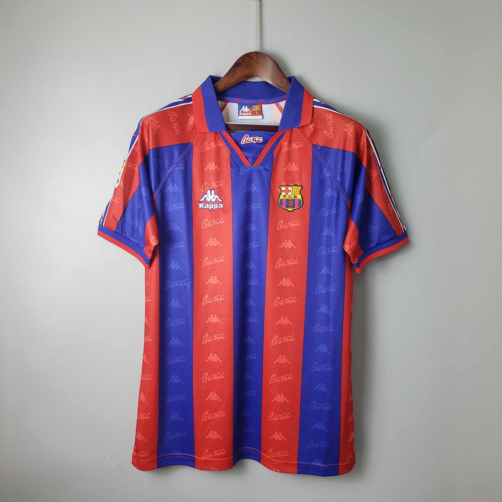 1996 1997 Barcelona home retro shirt 1996 1997 巴萨 主场 复古 衬衫