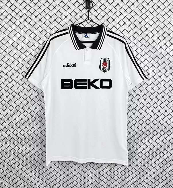1996 97 Besiktas home retro 1996 97 贝西克塔斯 主场 复古