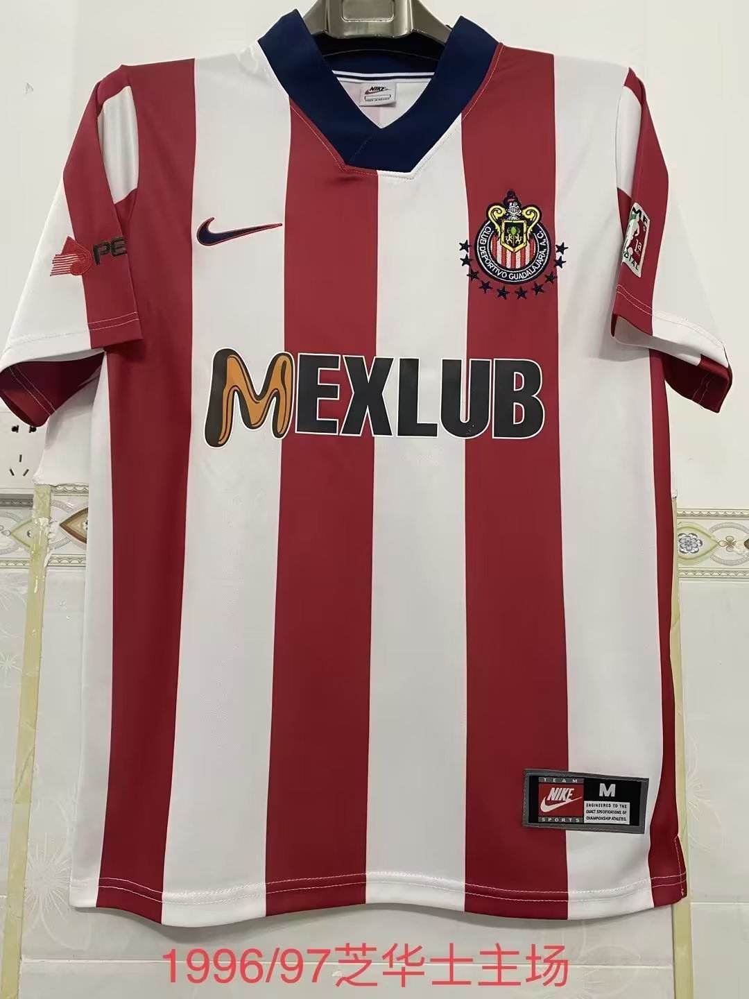 1996 97 Chivas Regal Home Retro 1996 97 芝华士 主场 复古