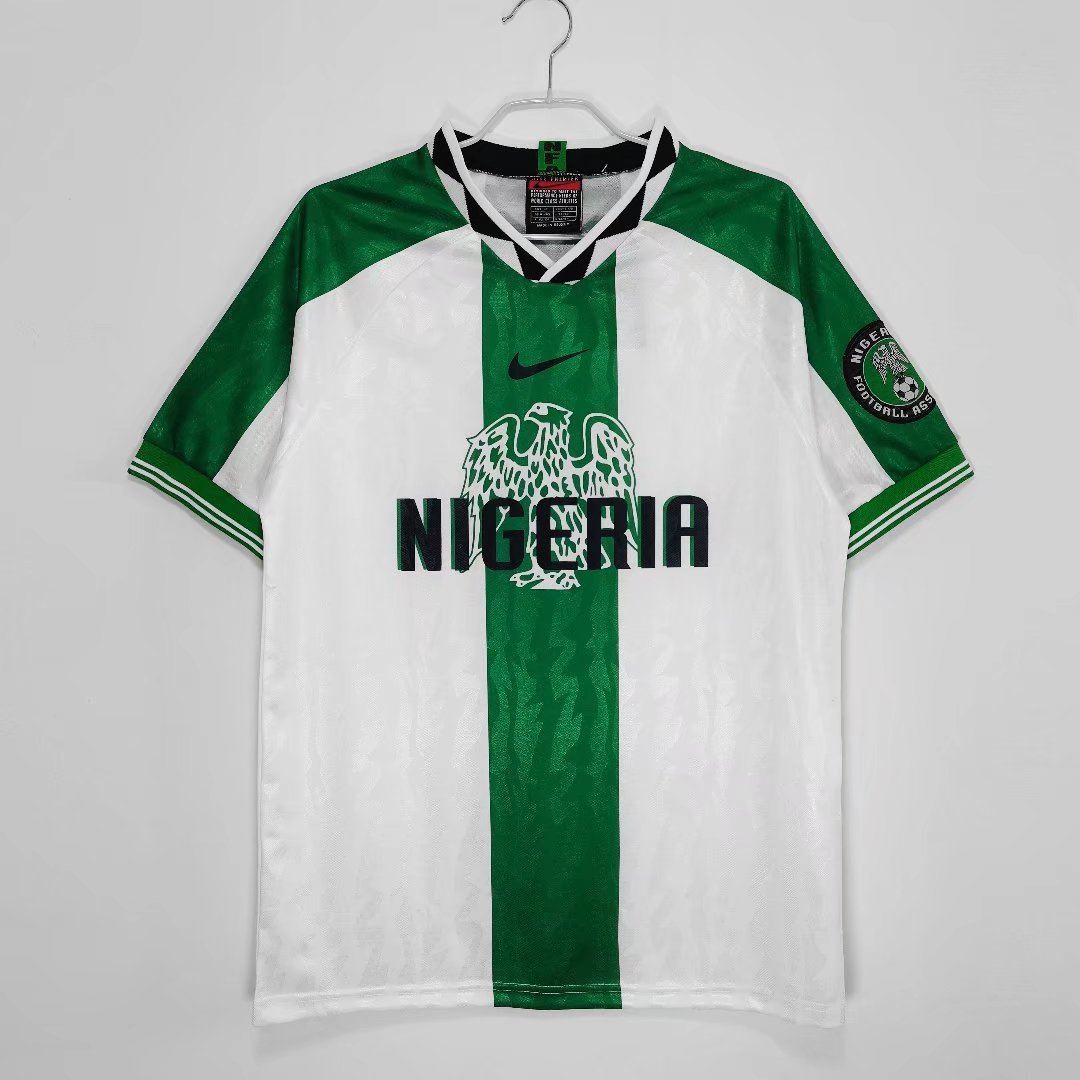 1996 98 Nigeria Away Retro 1996 98 尼日利亚 客场 复古