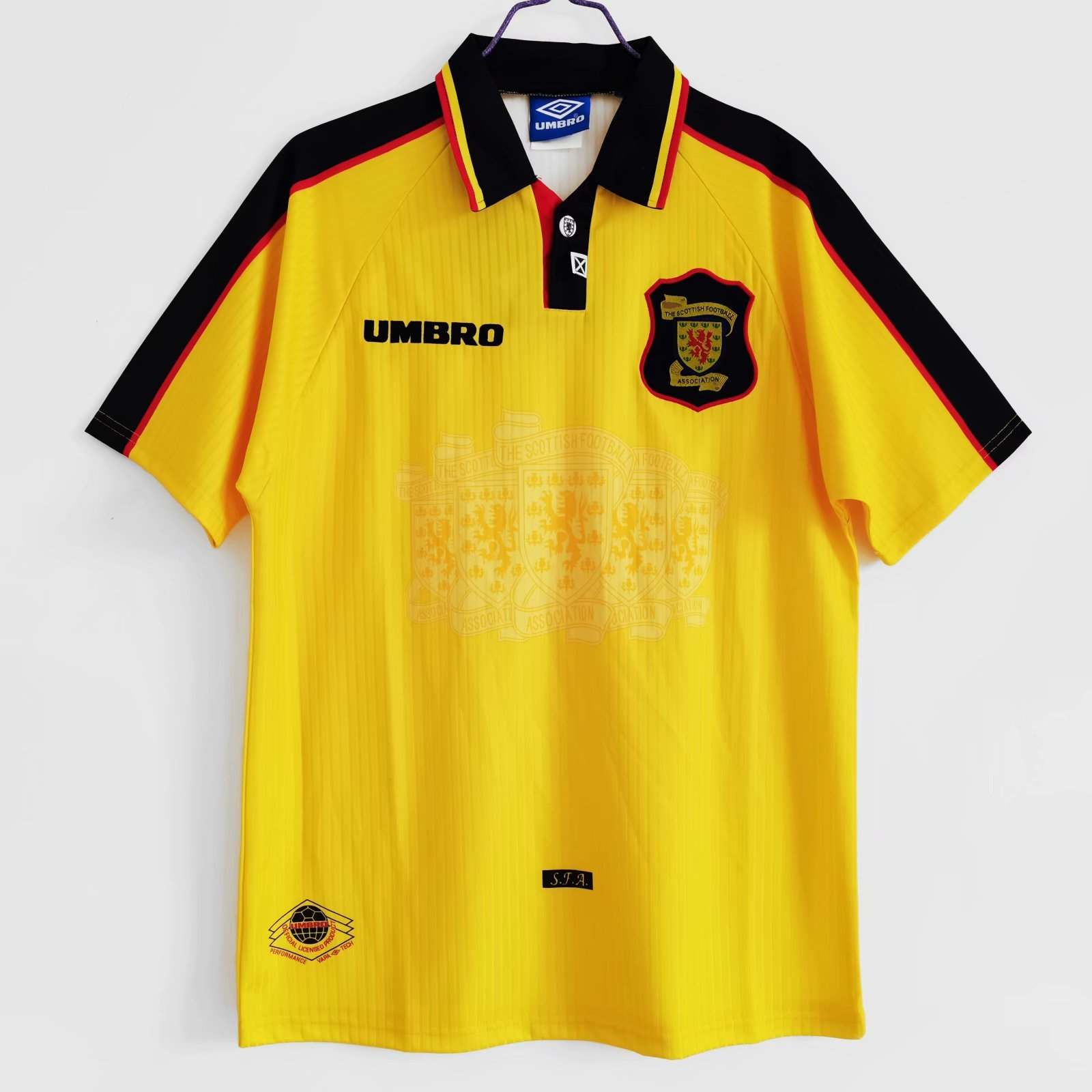 1996 98 Scotland away retro 苏格兰 客场 复古