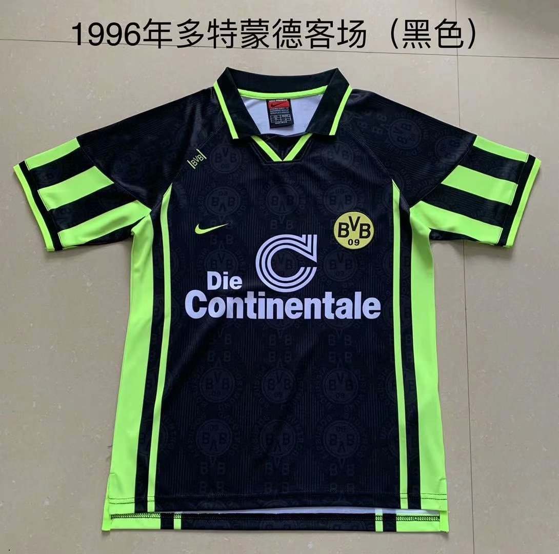 1996 Dortmund away retro 1996 多特蒙德 客场 复古