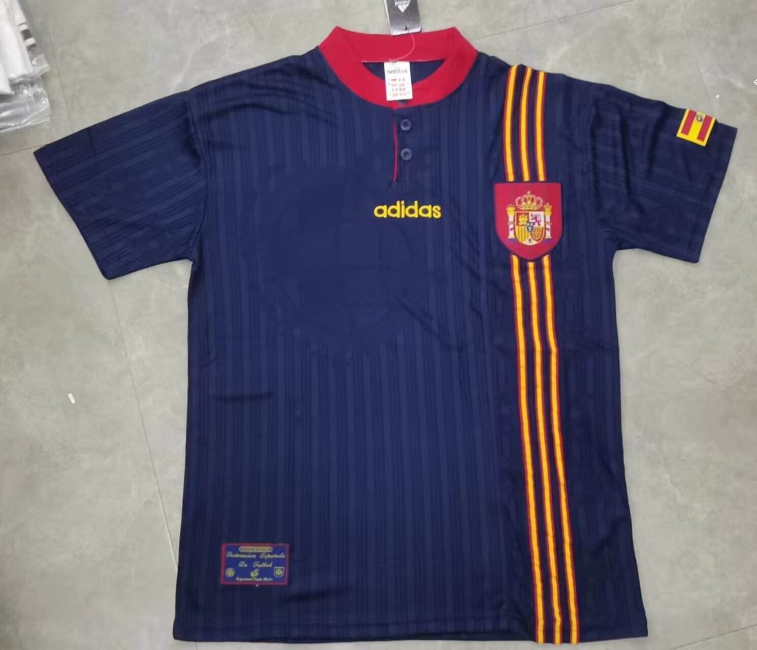 1996 Spain Away Retro 1996 西班牙 客场 复古_170691915