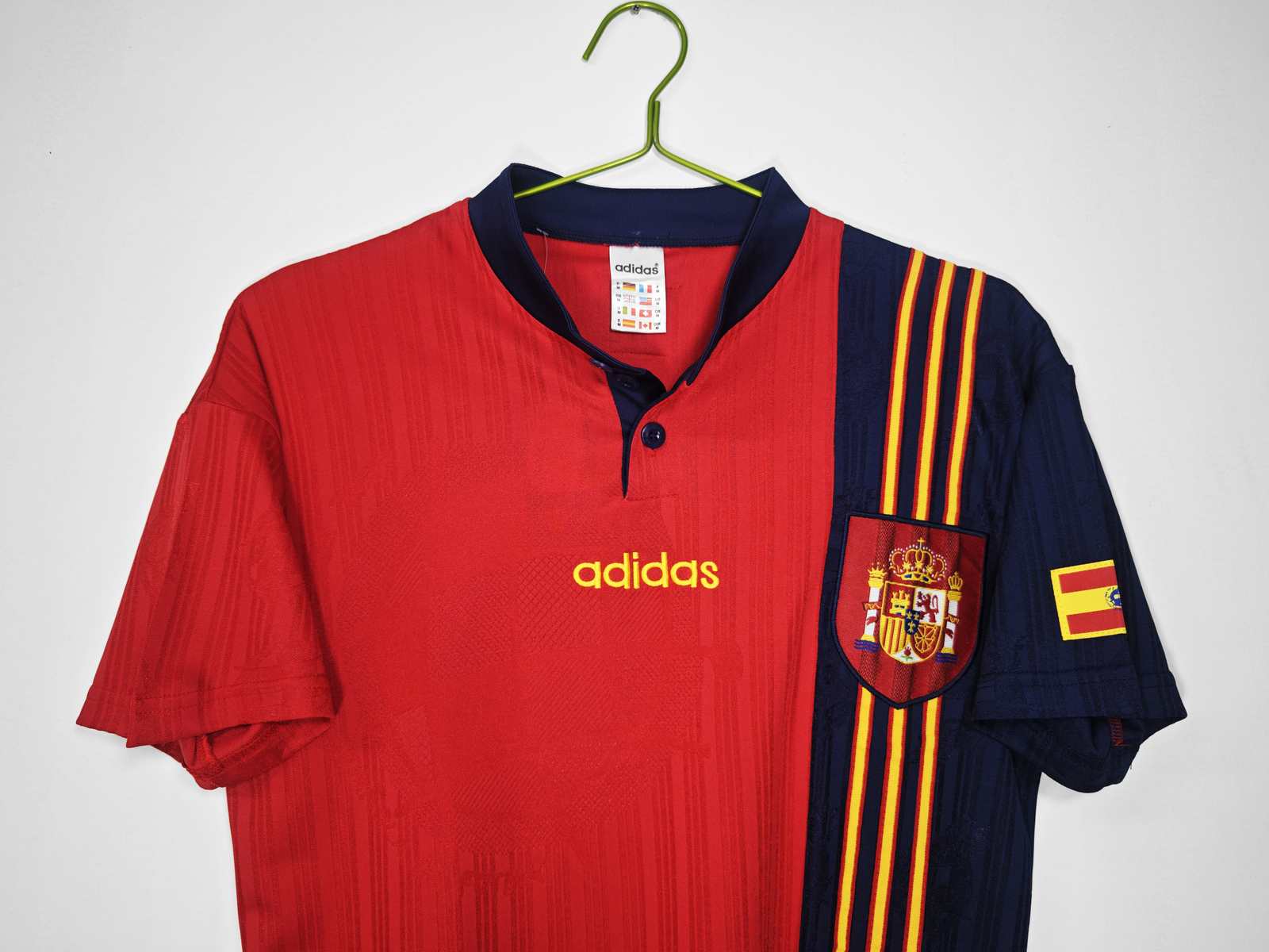 1996 Spain home Retro 1996 西班牙 主场 复古