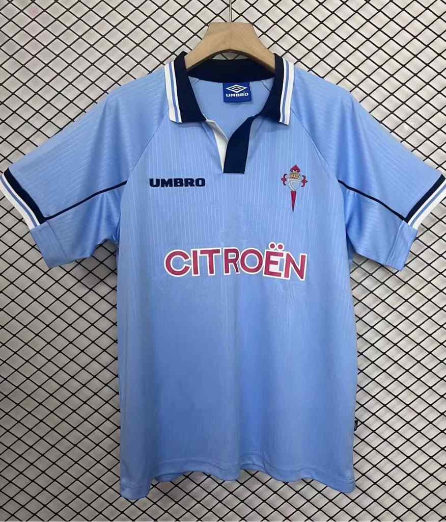 1997 98 Celta home retro S-2XL 1997 98 塞尔塔 主场 复古 S-2XL
