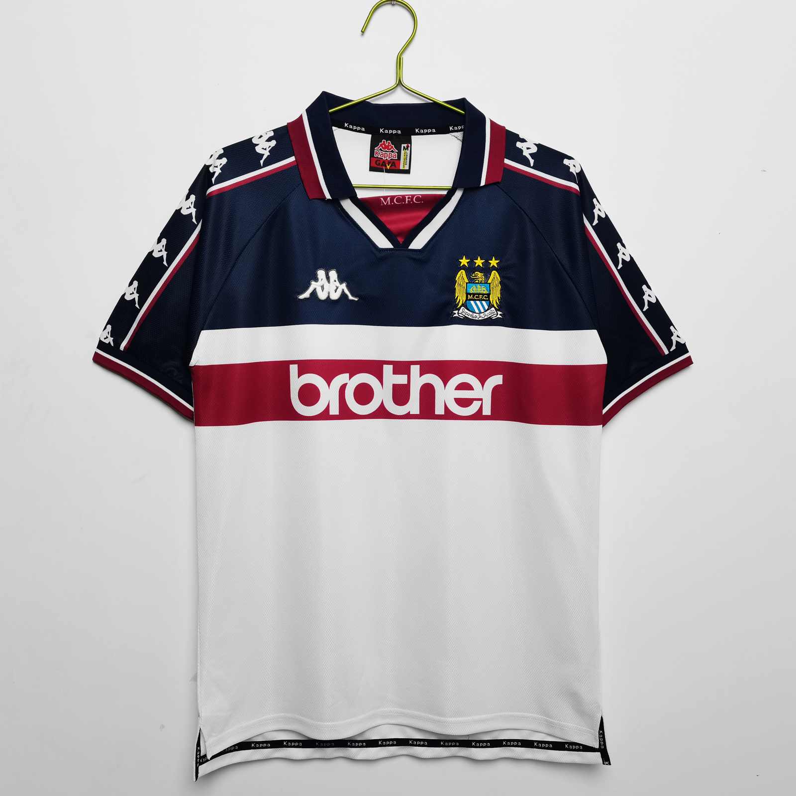 1997 98 Manchester City away retro 1997 98 曼城 客场