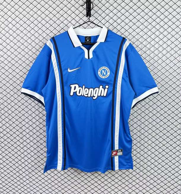 1997 98 Napoli home retro 1997 98 那不勒斯 主场 复古