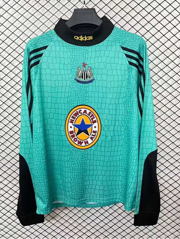 1997 98 Newcastle goalkeeper long sleeved retro S-2XL 1997 98 纽卡斯尔 守门员 长袖 复古 S-2