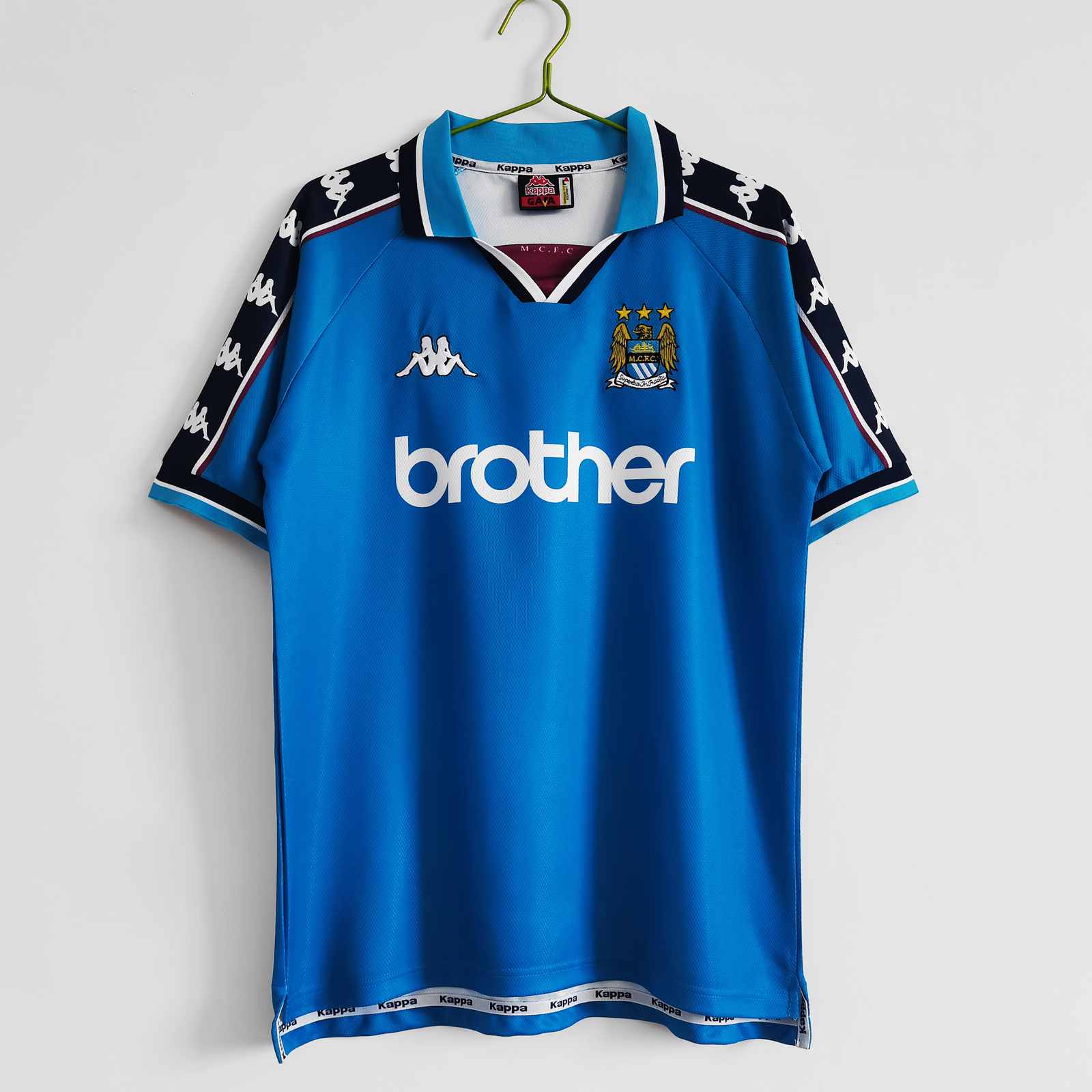 1997 99 Manchester city home retro 1997 99 曼城 主场