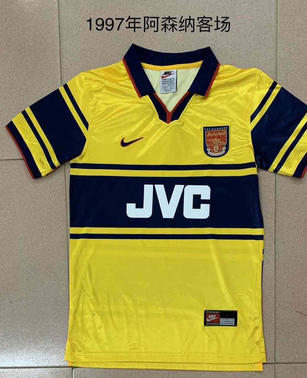 1997 Arsenal away retro 阿森纳 客场 复古