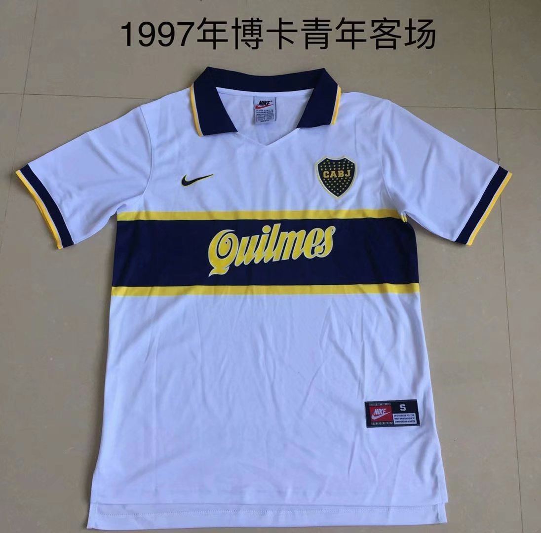 1997 Boca Youth away retro 1997 博卡青年 客场 复古