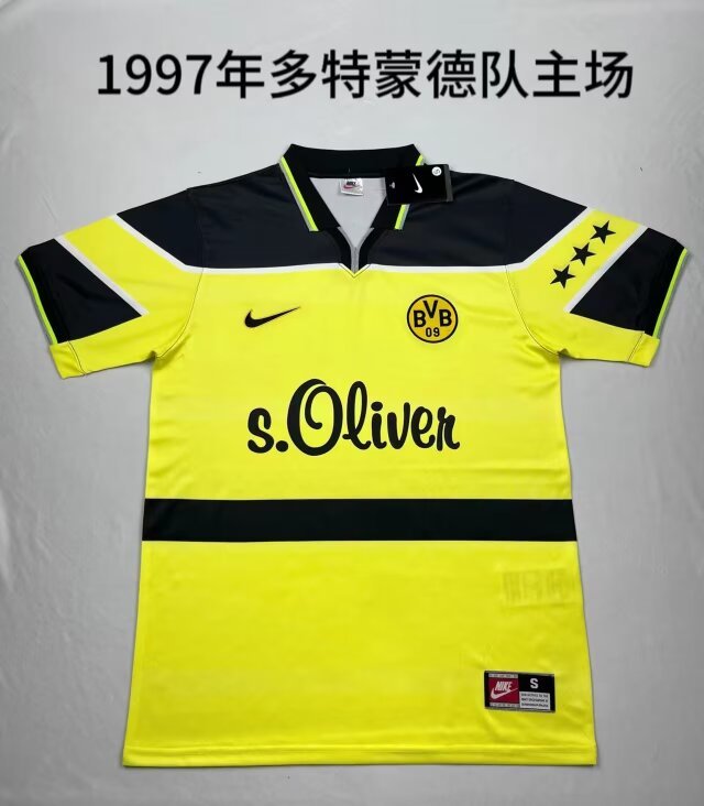 1997 Borussia Dortmund home 1997 多特蒙德 主场 复古