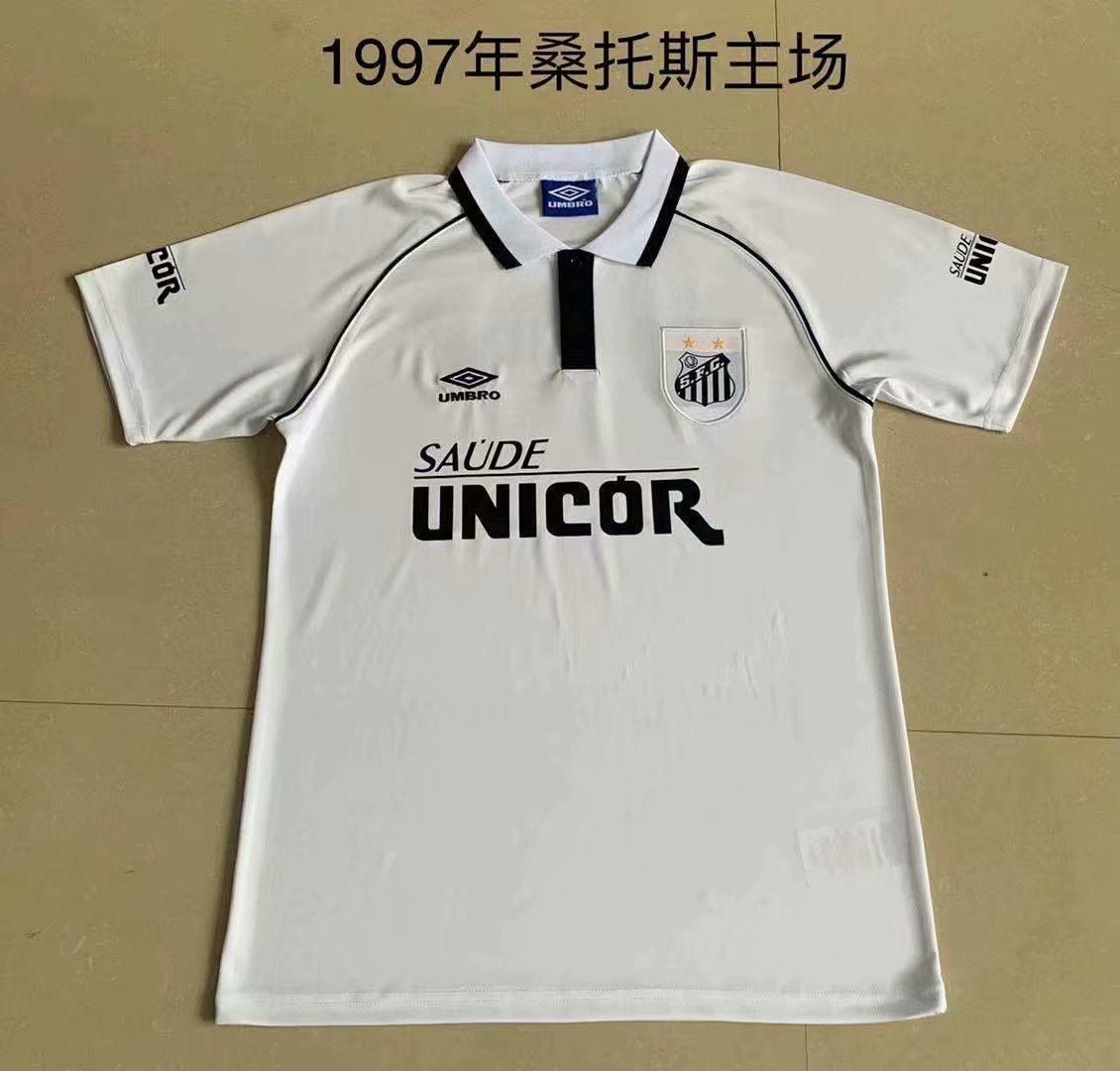 1997 Santos home retro 1997 桑托斯 主场 复古