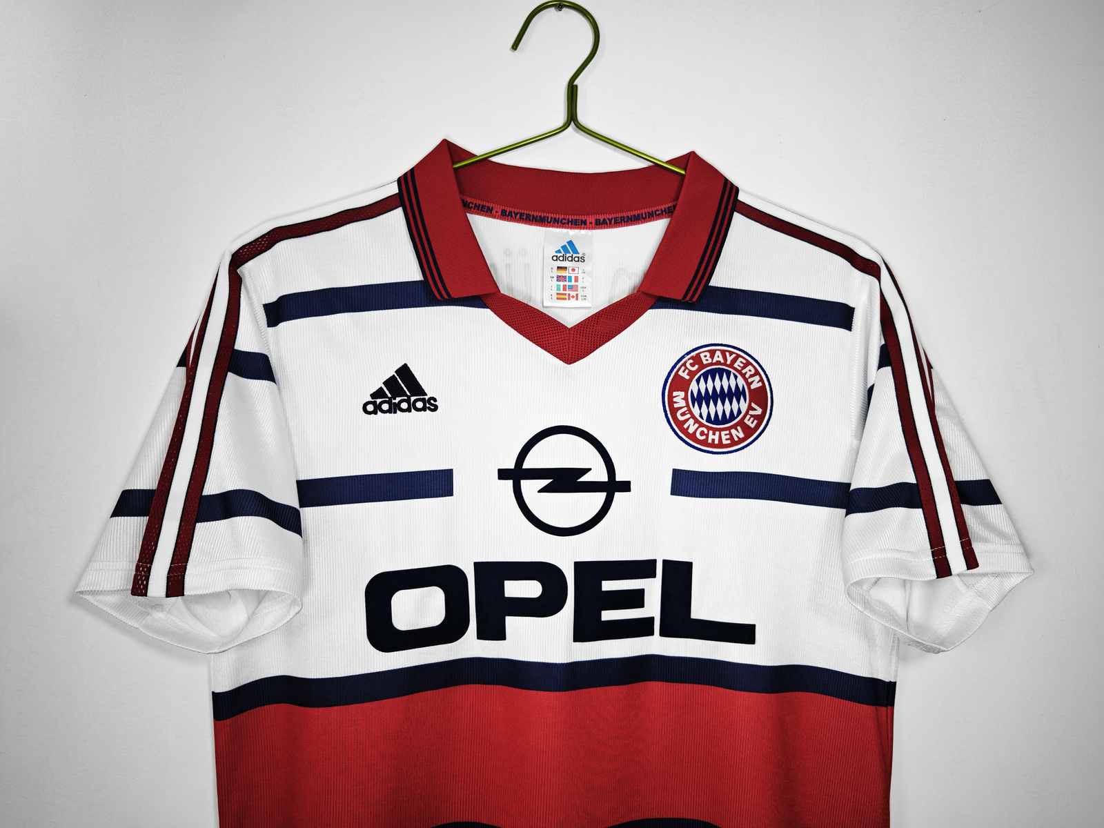 1998 00 Bayern away retro S-XXL 1998 00 拜仁 客场 复古