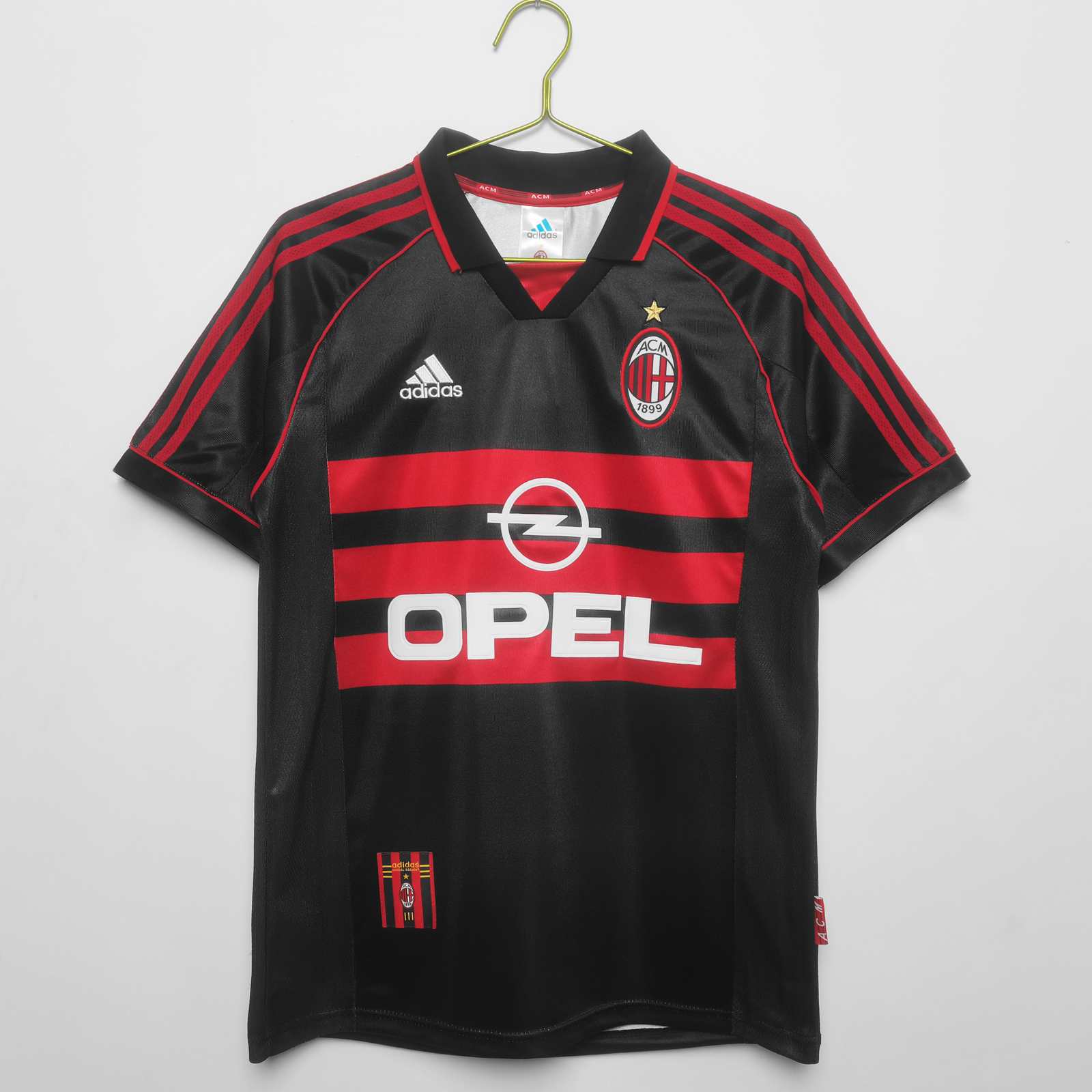 1998 99 AC third away retro 1998 99 AC米兰 二客 复古