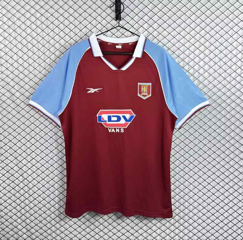 1998 99 Aston Villa home retro 1998 99 阿斯顿维拉 主场 复古