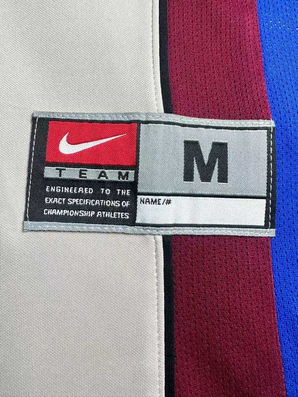 1998 99 Barcelona away long sleeves retro 1998 99 巴塞 客场 长袖