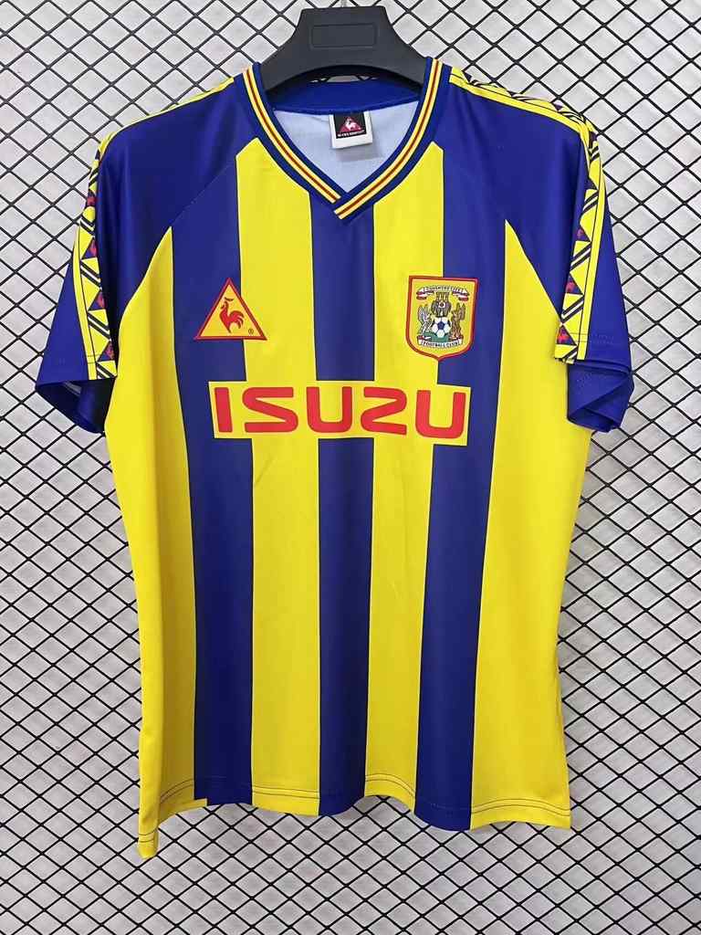 1998 99 Coventry away retro S-4XL 1998 99 考文垂 客场 复古 S-4XL