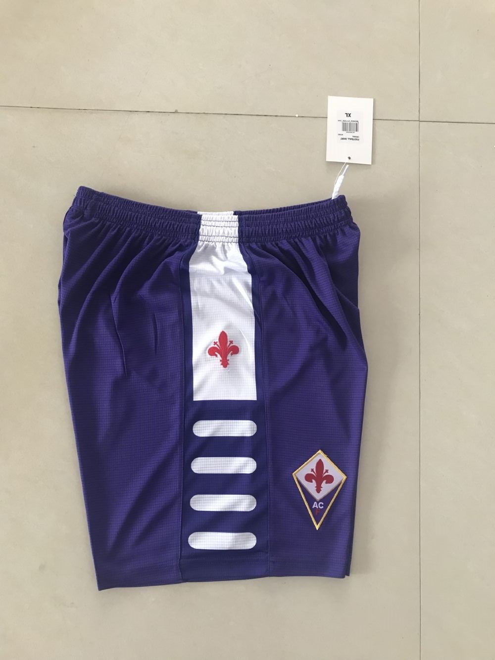 1998 99 Fiorentina Home Retro Shorts S-2Xl 1998 99 佛罗伦萨 主场 复古 短裤 S-2Xl