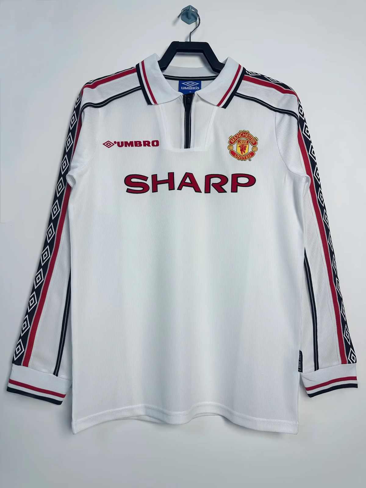 1998 99 Man United Commemorative Edition Retro long sleeves 1998 99 曼联 纪念版 长袖
