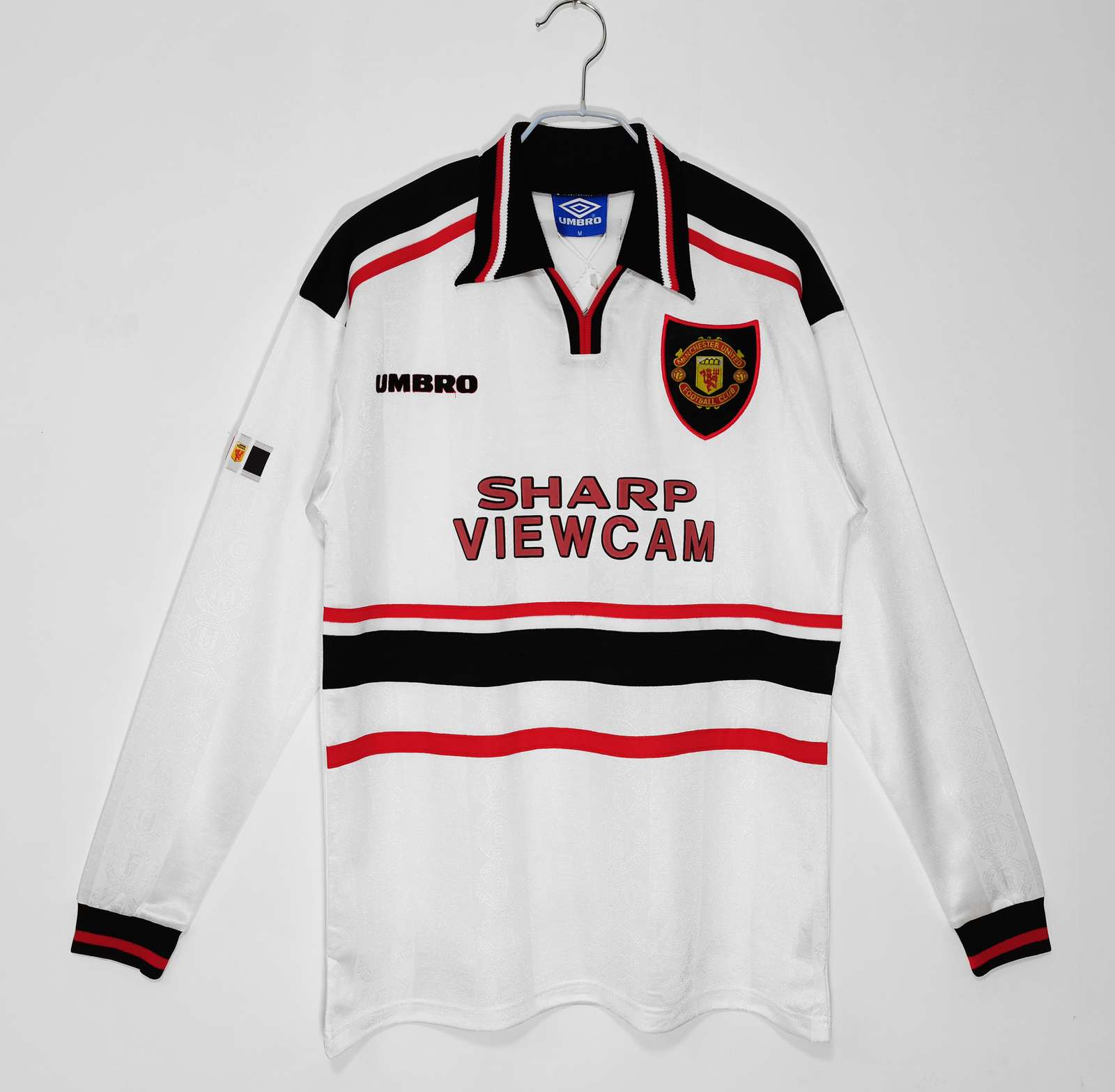 1998 99 Man united away retro long sleeve 1998 99 曼联 客场 复古