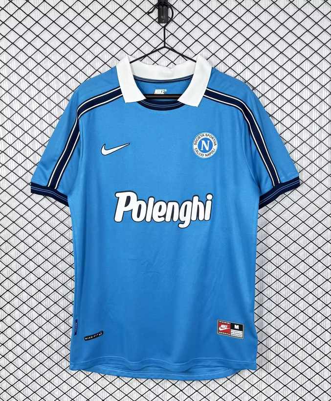 1998 99 Napoli home retro 1998 99 那不勒斯 主场 复古